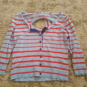 Moth sweater with bow detail